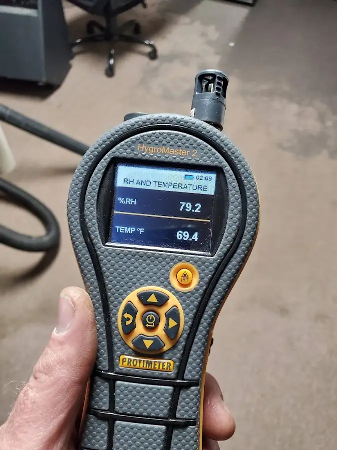 Moisture meter humidity assessment for Fire & Smoke Damage Restoration in Wilton Manors